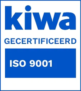 Kiwa certified to ISO 9001