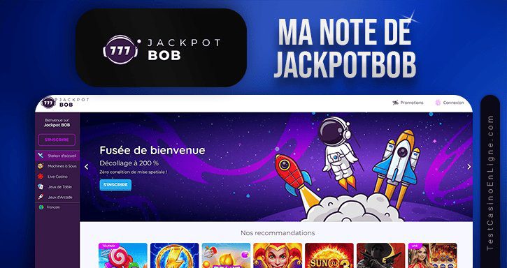 Bob jackpot casino à France